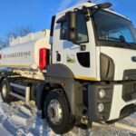 Для виготовлення автопаливозаправників почали використовувати короткобазні шасі FORD Trucks