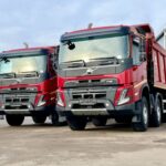 В Україну поставили самоскиди Volvo FMX 8x4 оновленого модельного ряду