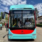 Чернігівський тролейбус Еталон Е122 викликав шквал захоплення у Хмельницькому