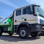 На українському ринку з`явилися вантажівки MAN з дворядними кабінами і у виконанні 4х4