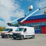 АЛЬФАТЕКС пропонує автогідропідйомниками KLUBB на базі суцільнометалевих фургонів